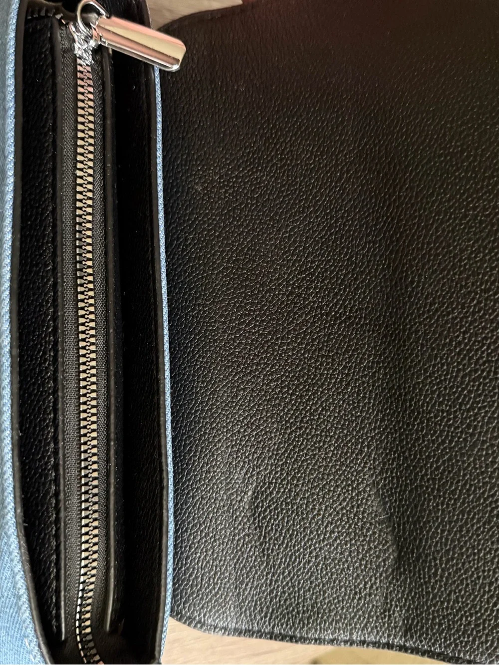 Marc Jacobs Blue 'The Tote Bag' Crossbody with Branded Strap